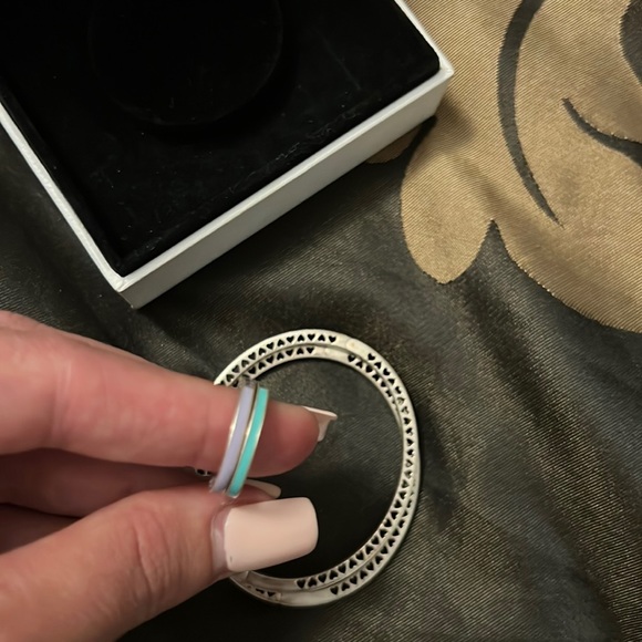 Pandora Set of 4 piece’s of bracelet and ring - Picture 7 of 11